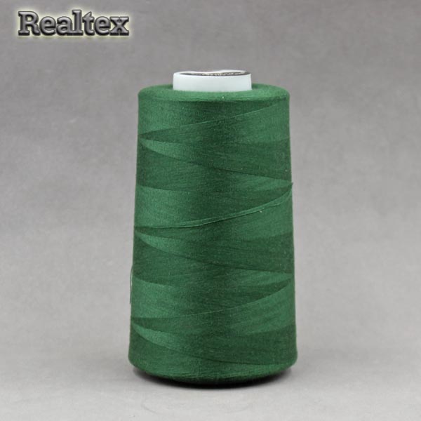 Нитки "Realtex" 40/2 (5000ярд) цв.220 зелёный