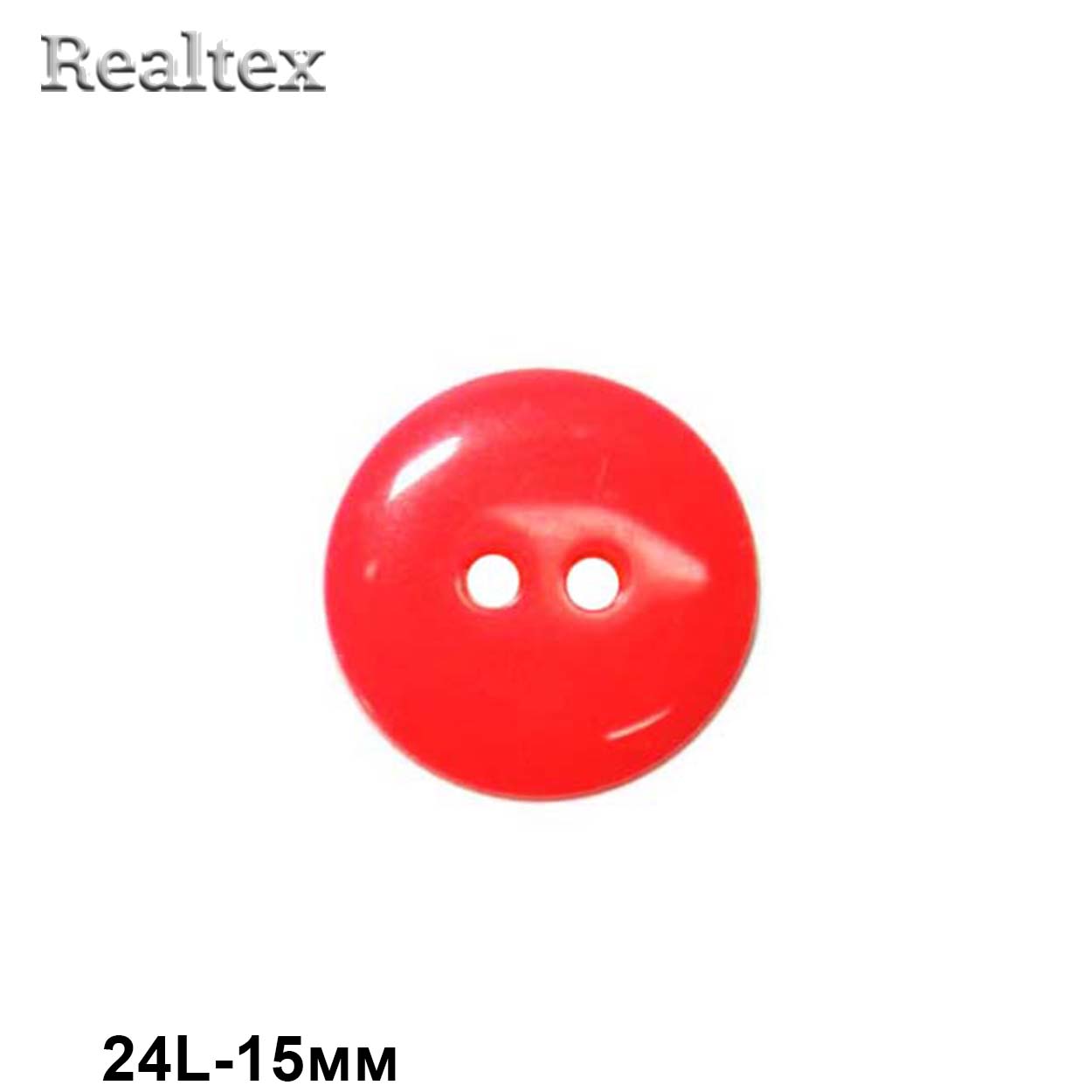 Пуговицы CX K-22 24L (144шт) цв.21-red