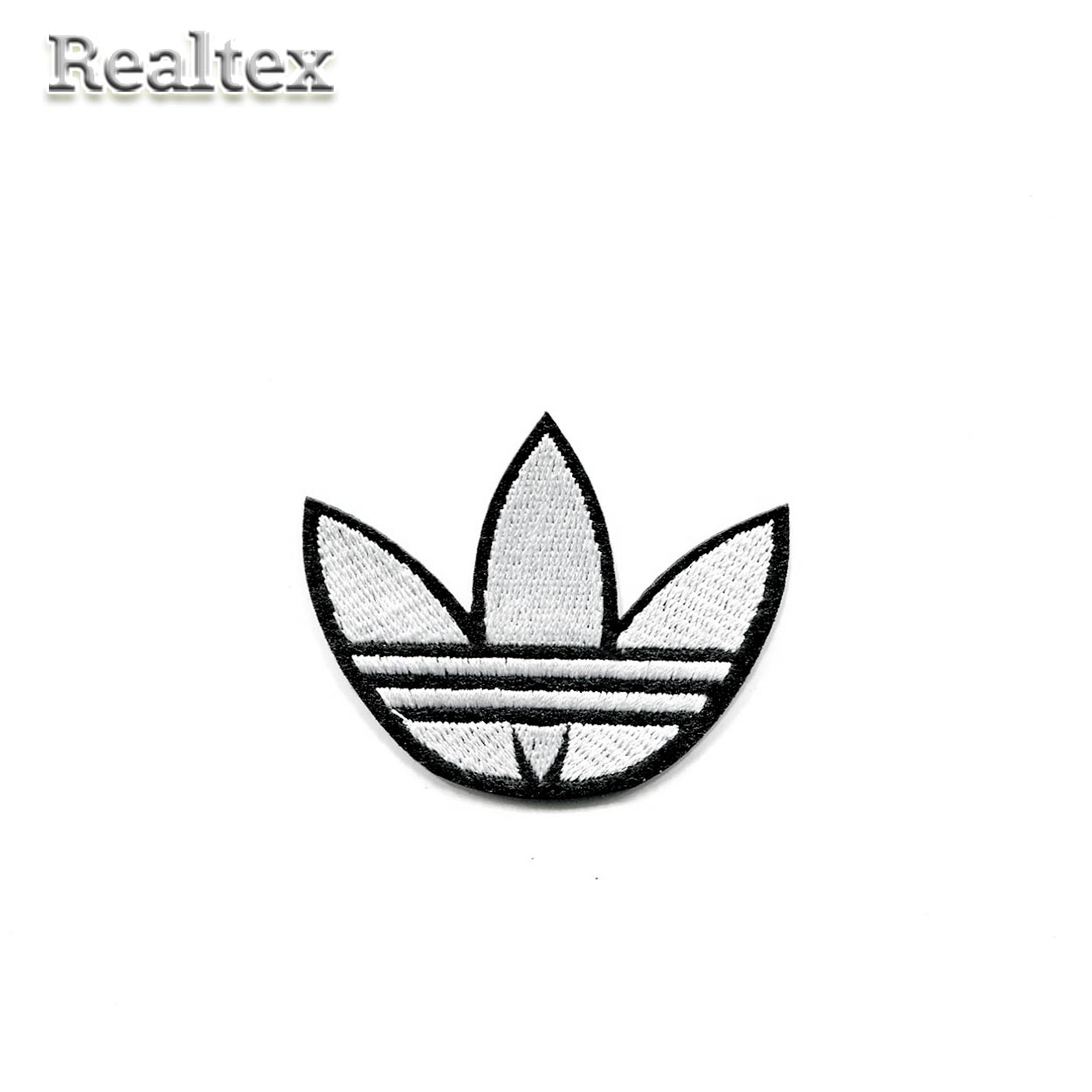  Термоаппликации  Realtex RT-204 "ADIDAS" цв.белый