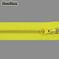 Молния витая Т.5 60см разъемная цв.110С желтый 