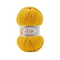 Пряжа Alize "Softy Plus" (500гр) цв.002 тёмно-жёлтый