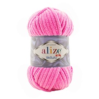 Пряжа Alize "Velluto" (0,5кг) цв.121 леденец